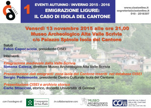 Invito Isola del Cantone